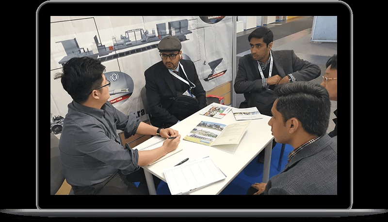 EMAC Team Meeting Partner at Exhibition